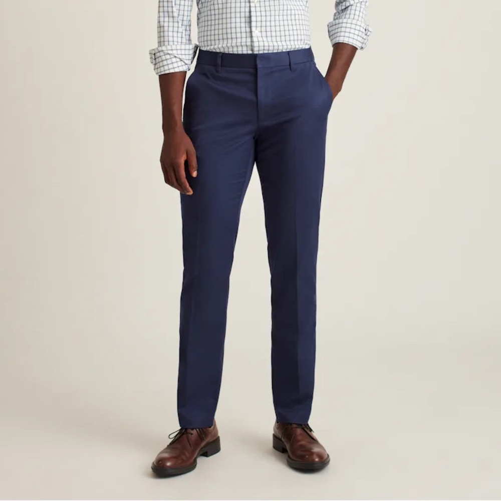 Bonobos Stretch Weekday Warrior dress pants
30"x 32" Friday Steel/Tailored
